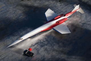Illustration for article titled Este mini-concorde supersónico de negocios volará en 2022